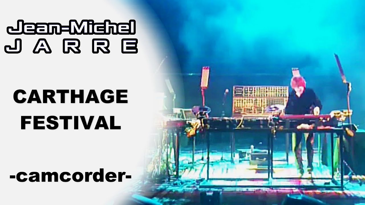 JEAN MICHEL JARRE - CARTHAGE FESTIVAL [upscale 1080p HD]
