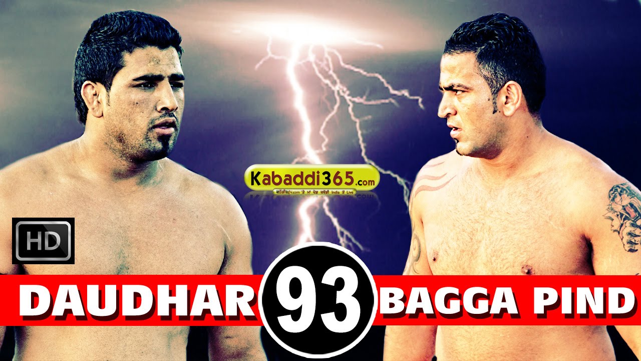 Daudhar Vs Bagga Pind Best Match in Raikot (Ludhiana) By Kabaddi365.com