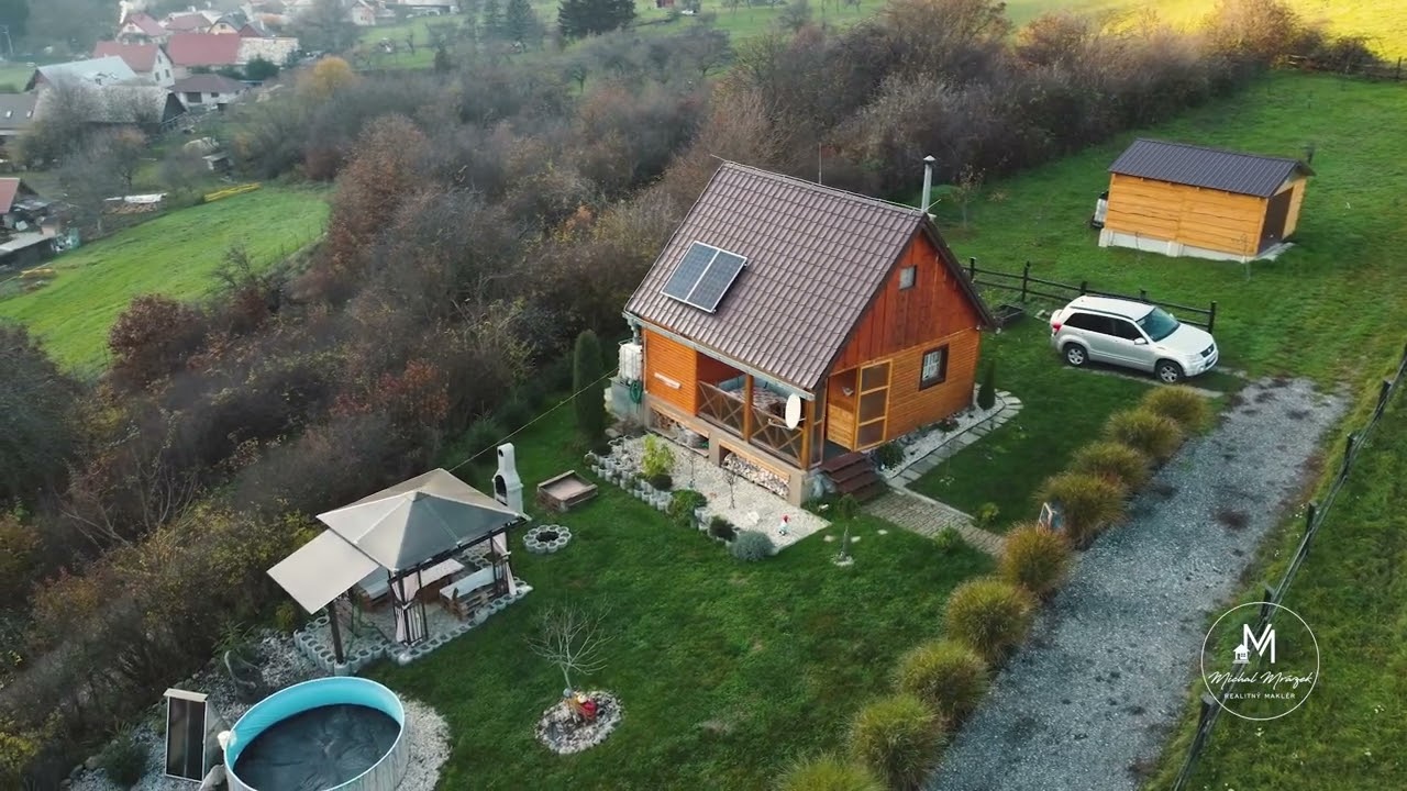 PREDANÉ! Ponúkame Vám na predaj novostavbu v podobe chalupy, v obci Horné Hámre, okres Žarnovica