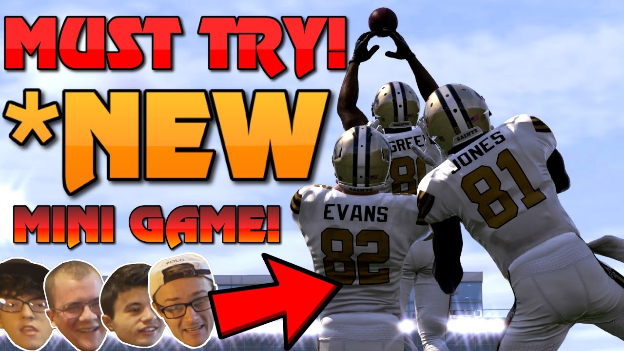 BRAND NEW MINIGAME IN MADDEN 17 - 