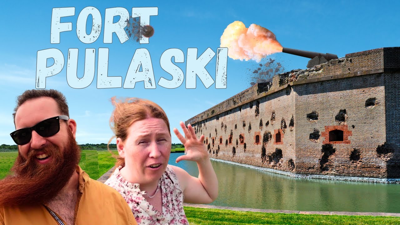Crikey! Australians Explore a Civil War Fort! (Fort Pulaski)