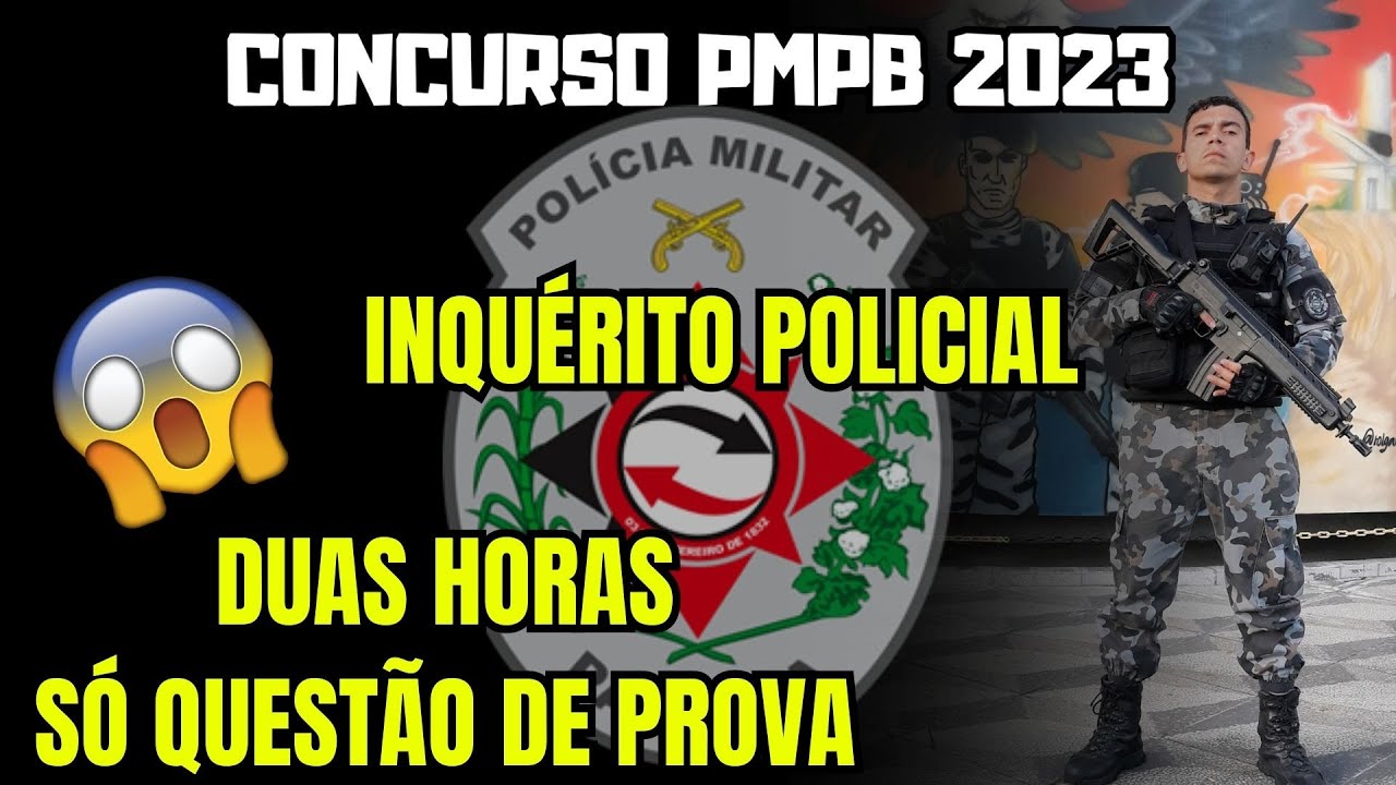 INQUÉRITO POLICIAL SÓ QUESTÃO - QUESTÕES IBFC