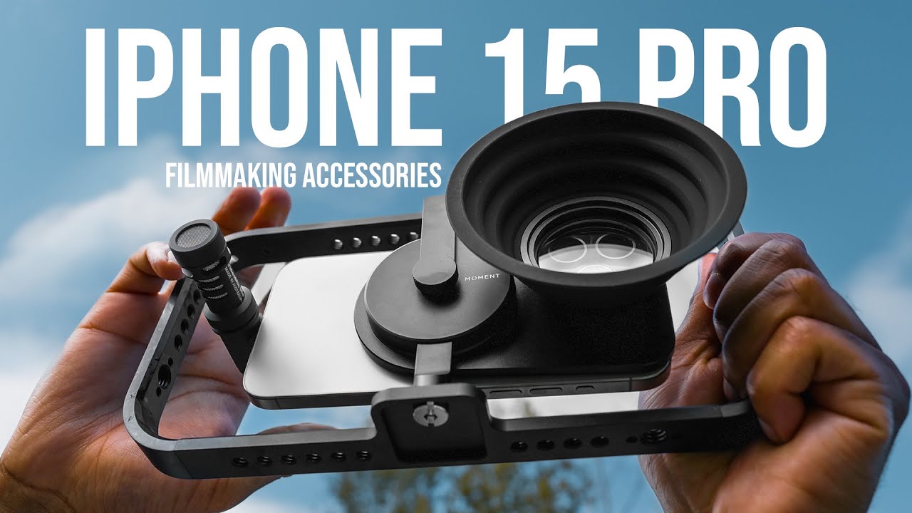 ЛУЧШИЕ аксессуары для киносъемки на iPhone 15 Pro/Pro Max