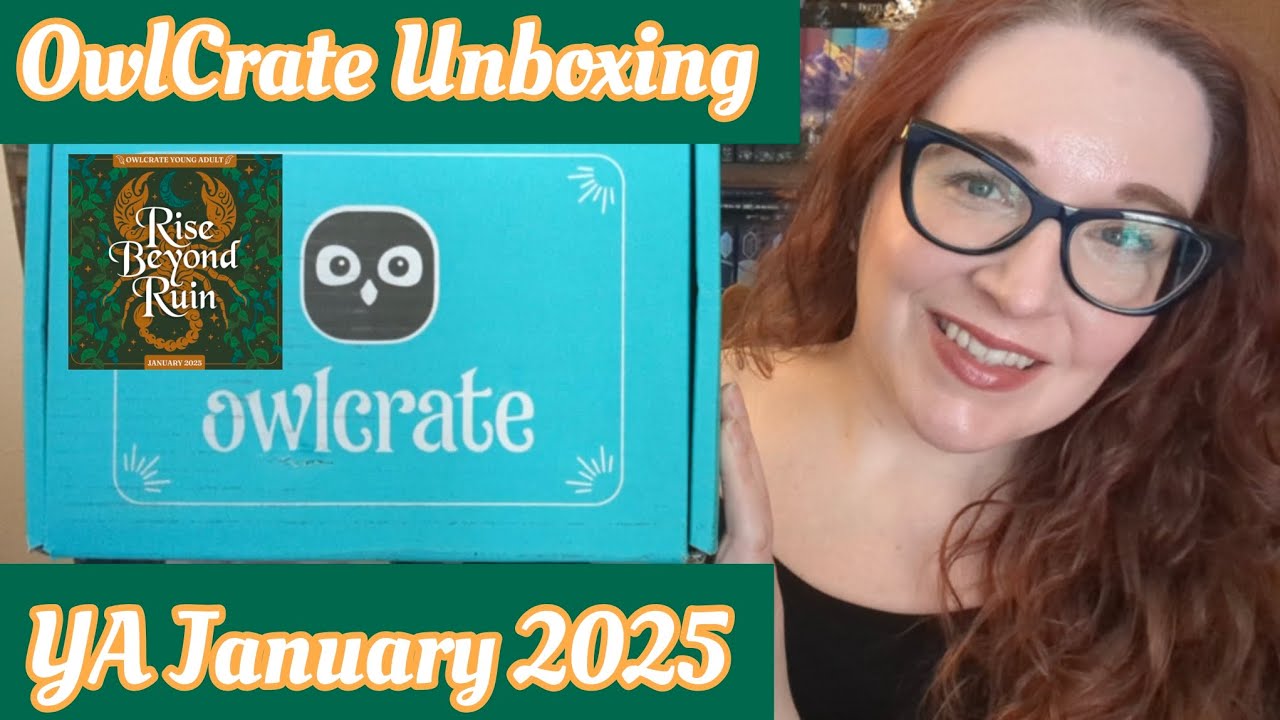 OwlCrate YA January 2025: Rise Beyond Ruin 🐦‍🔥 OwlCrate Unboxing