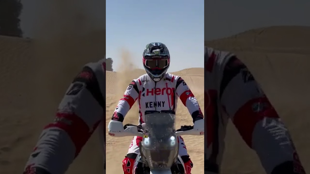 Ross Branch join the Hero Motorsports team joins for the next Dakar Rally #shorts #dakarrally