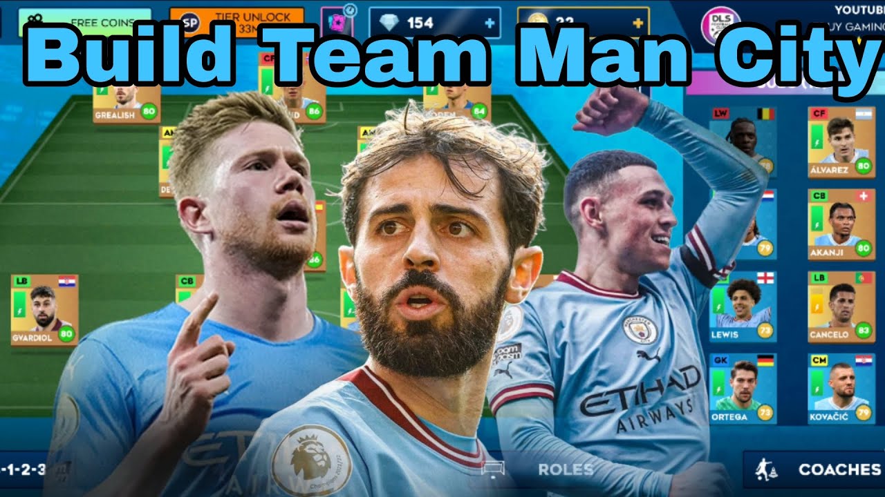 DLS24 | Build Team Manchester City Trong DLS24.