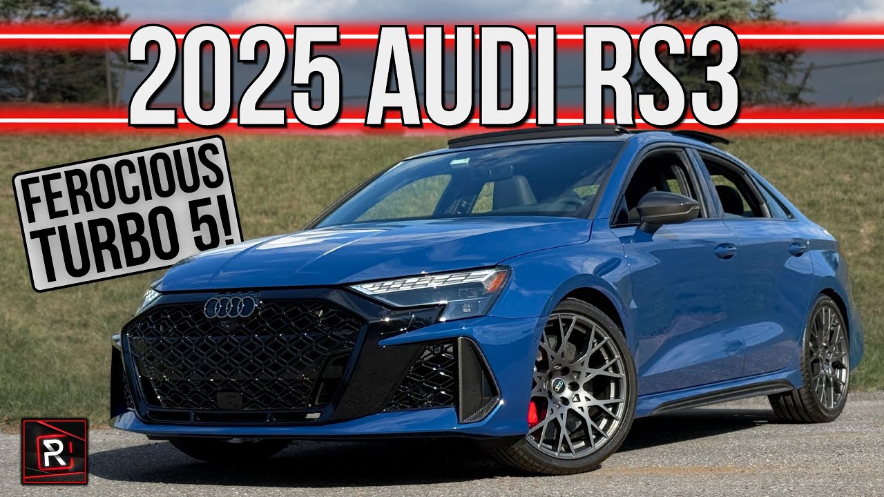 The 2025 Audi RS3 Is A Superb Speedy Sedan With Charming Turbo 5-Cylinder Power
