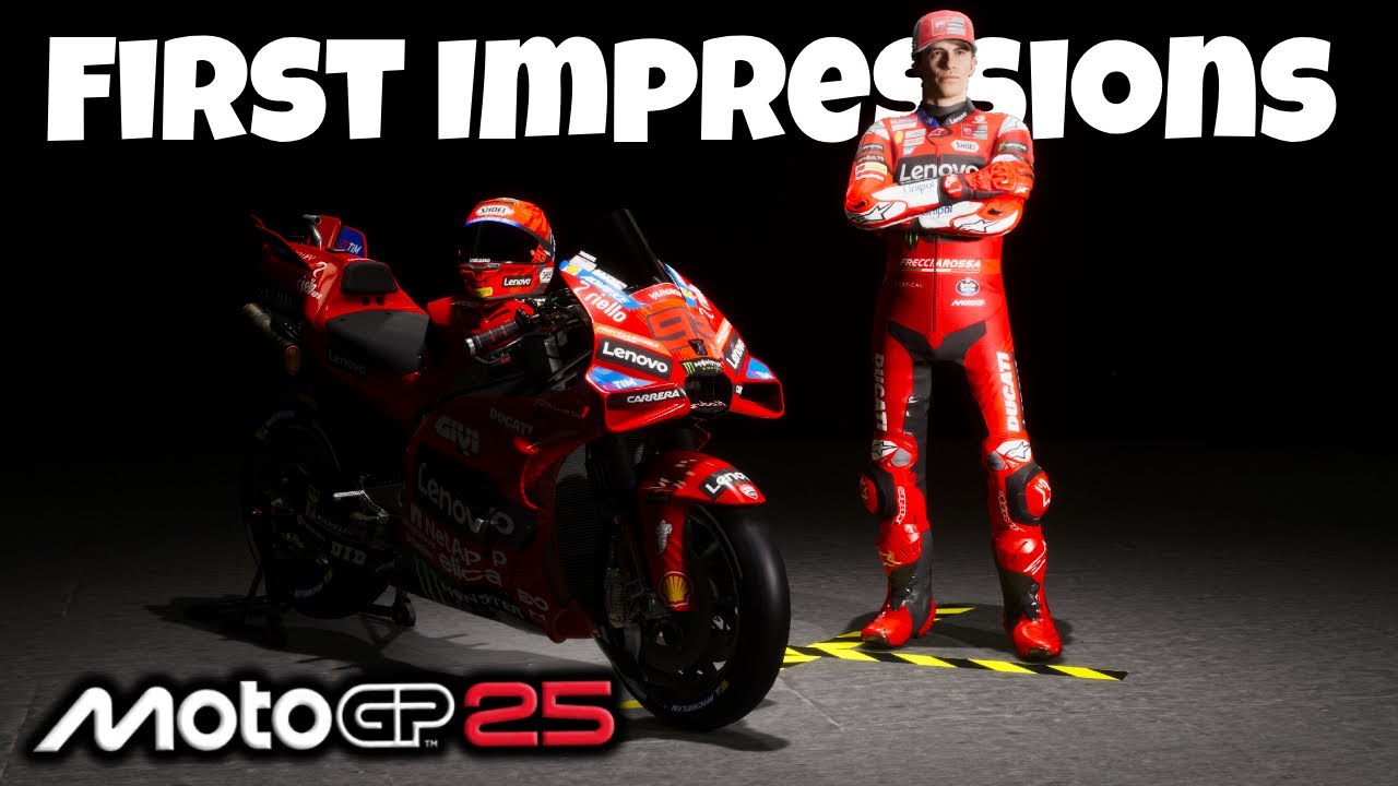 MotoGP 25 First Impressions! - (I'm a noob)
