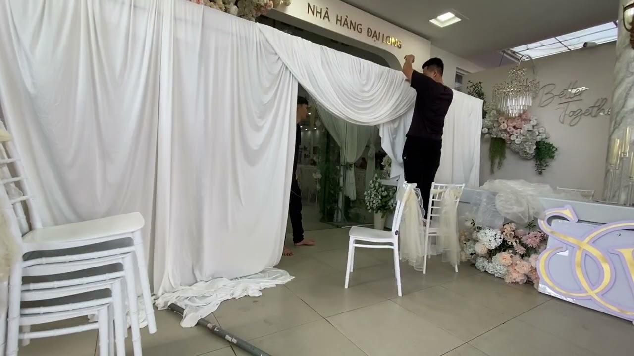 trang trí sân khấu