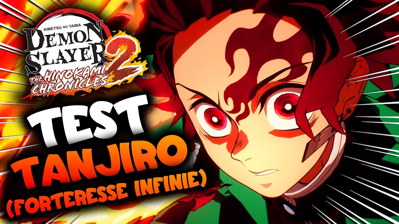 Je test ENFIN Tanjiro Foteresse Infinie sur DEMON SLAYER HINOKAMI CHRONICLES 2 !! (dlc)