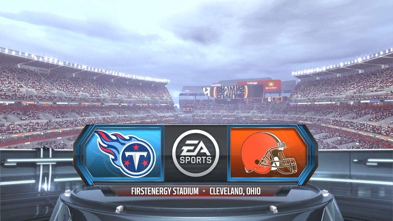 Madden NFL 16 - Tennessee Titans (0-1) Vs Cleveland Browns (0-1) Simulation Week 2 Full Gameplay
