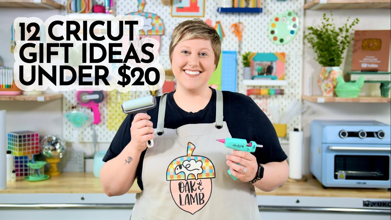 12 Cricut Gift Ideas Under $20!😍