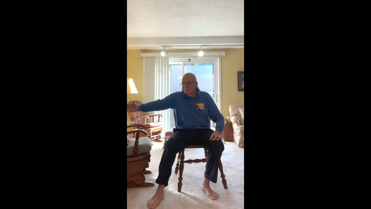 Sweet Caroline - Chair Yoga Dance with Bob - Our First Male Chair Yoga Dance Graduate!