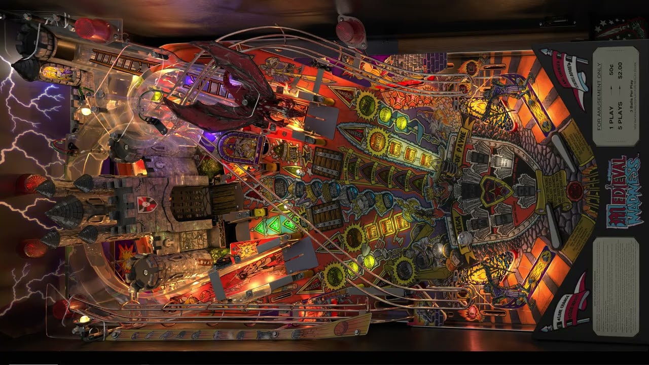 Medieval Madness (Williams 1997) VPX