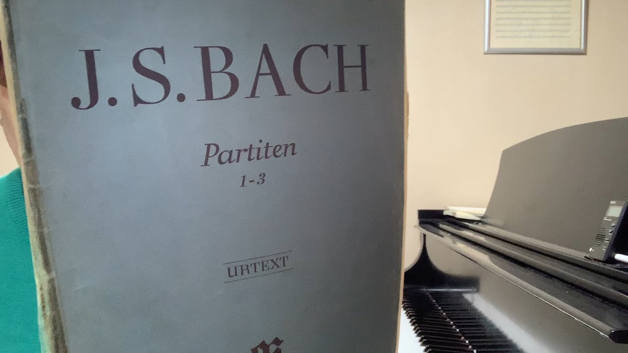 Prelude from Partita No.1  by  Bach .  This is the 7th time of “MY OCCUPATIONAL THERAPY “