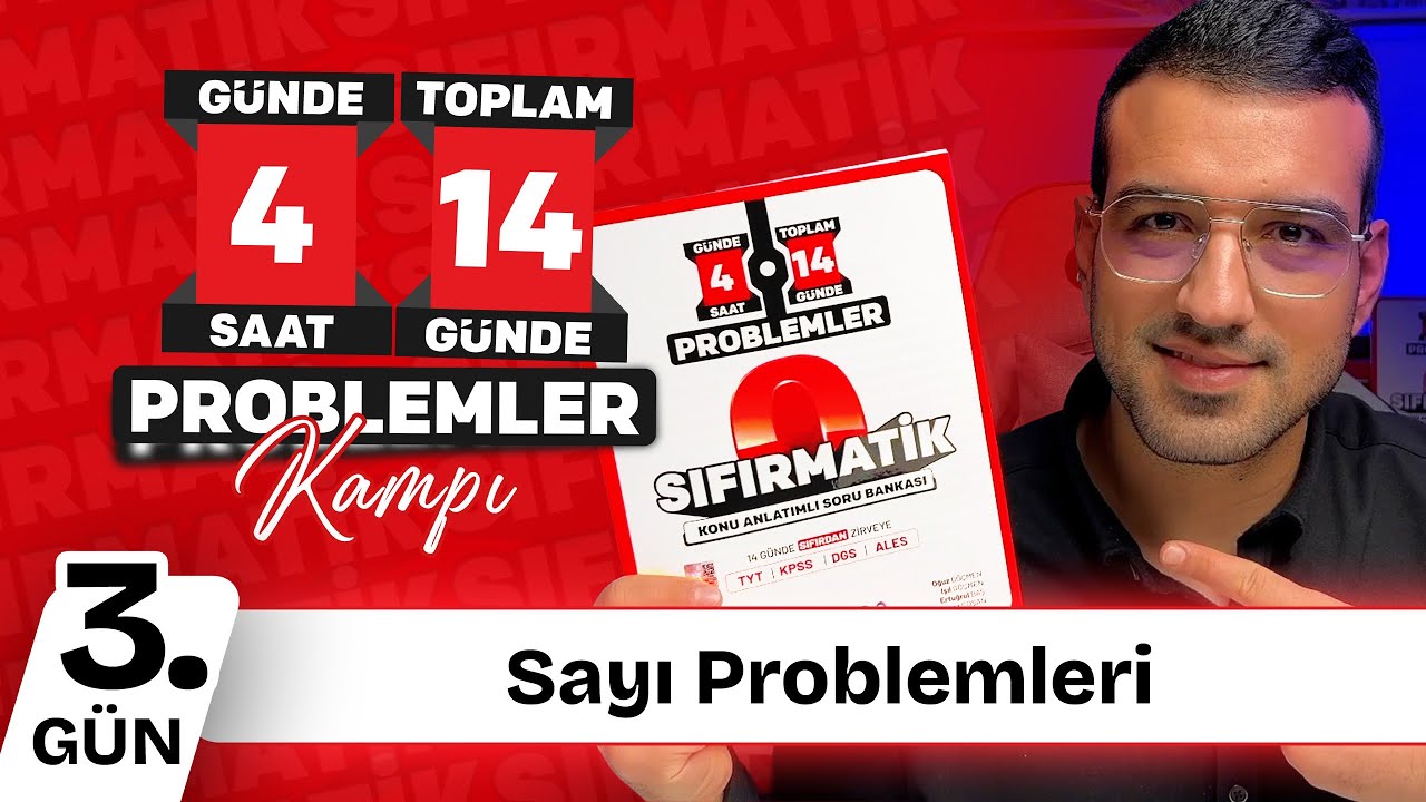 Sayı Problemleri I Sıfırmatik Problemler Kampı I 3. G&uuml;n I #problemler