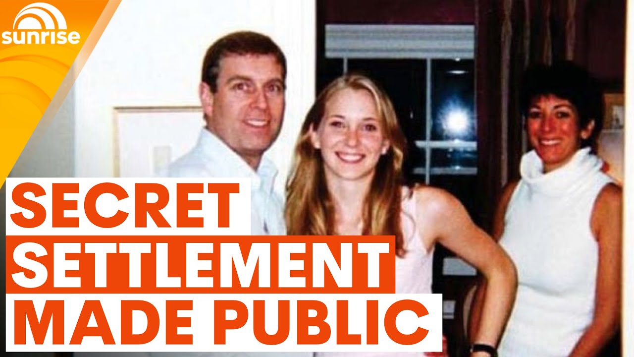 Secret deal between Prince Andrew&rsquo;s accuser and Jeffrey Epstein made public | Sunrise