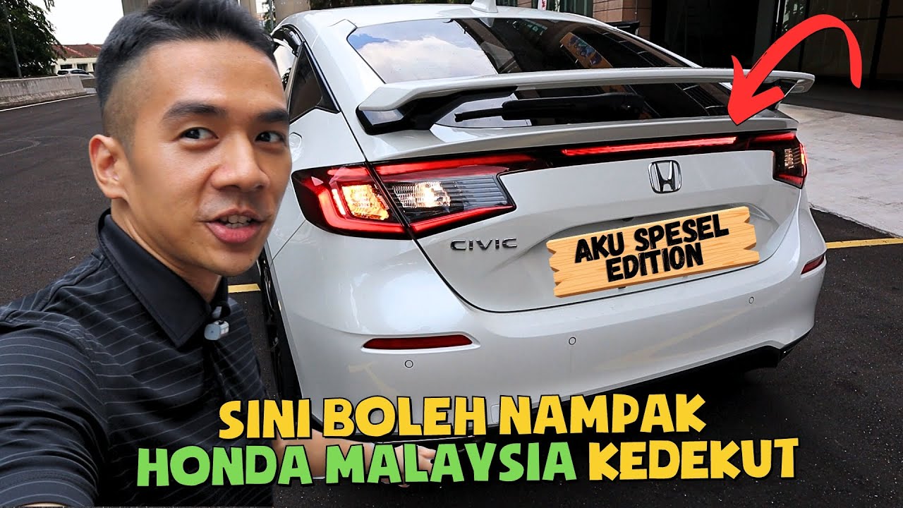CIVIC HATCHBACK FEATURES LAGI BAEK DARI CIVIC MALAYSIA. KENAPA ?