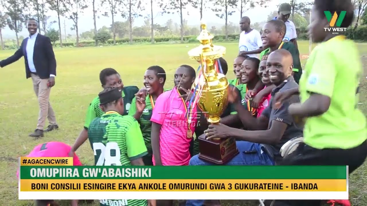 Agacencwire: Boni Consilii esingire eky'empaka za Ankole ez'omupiira gw'abaishiki ogwa kashatu