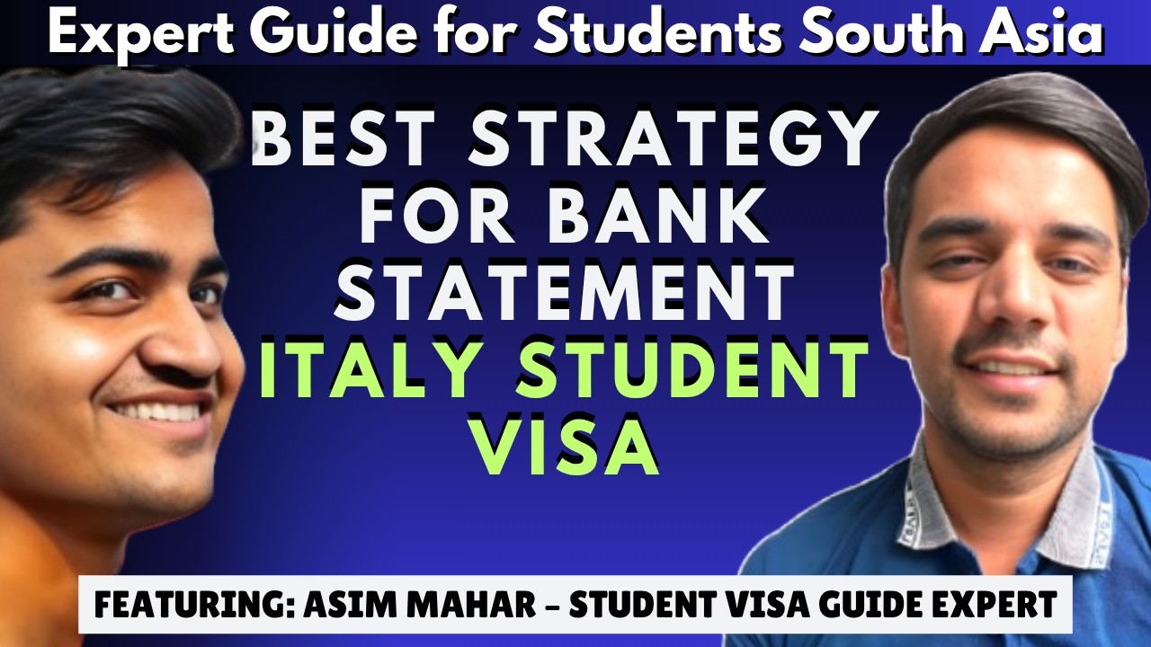 Bank Statement Tips for Italy Student Visa 2025 | Avoid Visa Rejection!