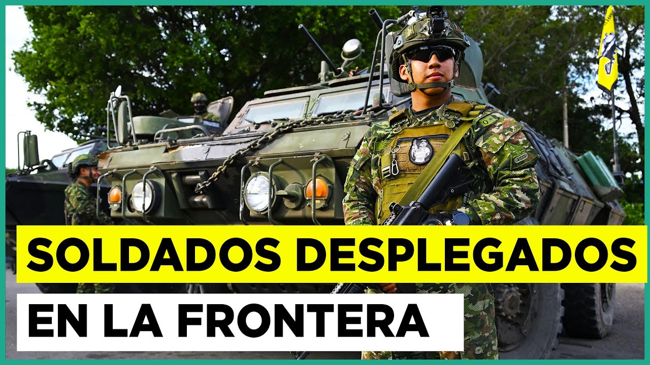 Tensión en frontera de Colombia y Venezuela: Soldados alerta por flujos migratorios