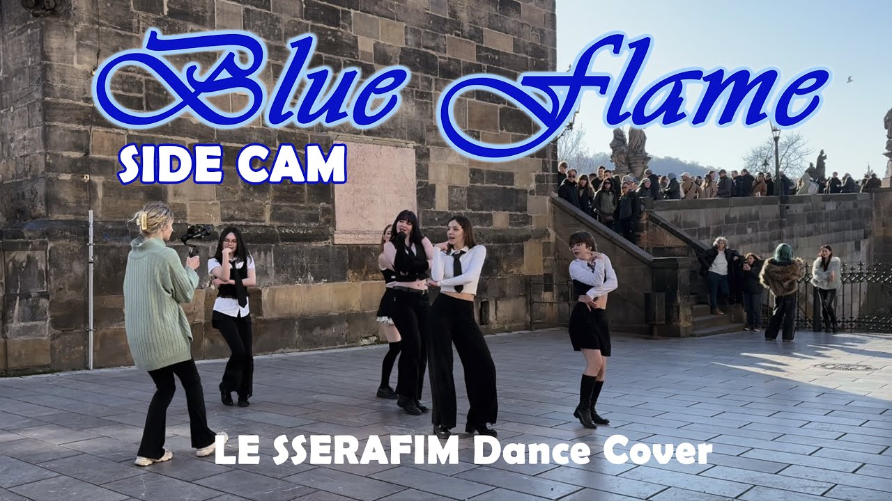 [KPOP IN PUBLIC | SIDE CAME | ONE TAKE] LE SSERAFIM (르세라핌) -  'Blue Flame ' Dance Cover by EXCELENT