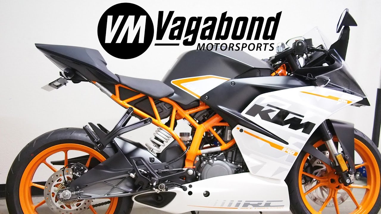 2015 KTM RC390 Fender Eliminator Install - Vagabond Motorsports VM-KR310