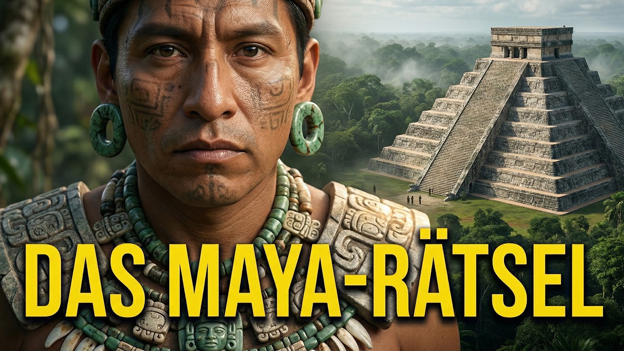 Wie konnten Meister der Zeit und des Steins verschwinden? Die Maya-Zivilisation (KI-Rekonstruktion)