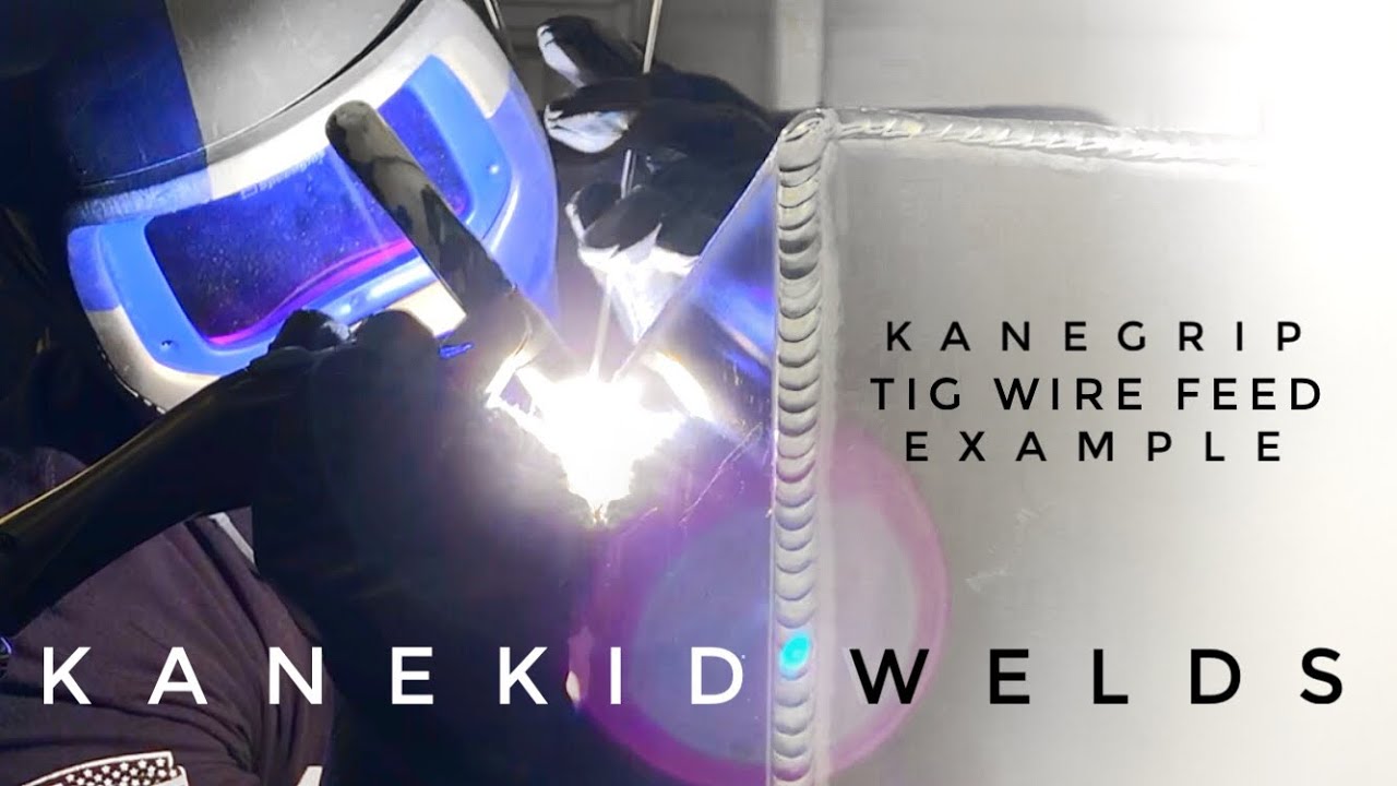 TIG Wire-Feeding Technique : KANEGRIP (example)