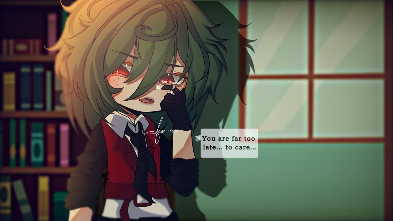 Far too late to care…|Forced villain Deku AU| ANGST| check desc