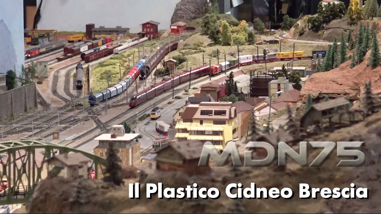 Plastico ferroviario Cidneo - Club Fermodellistico Bresciano, Castello di Brescia