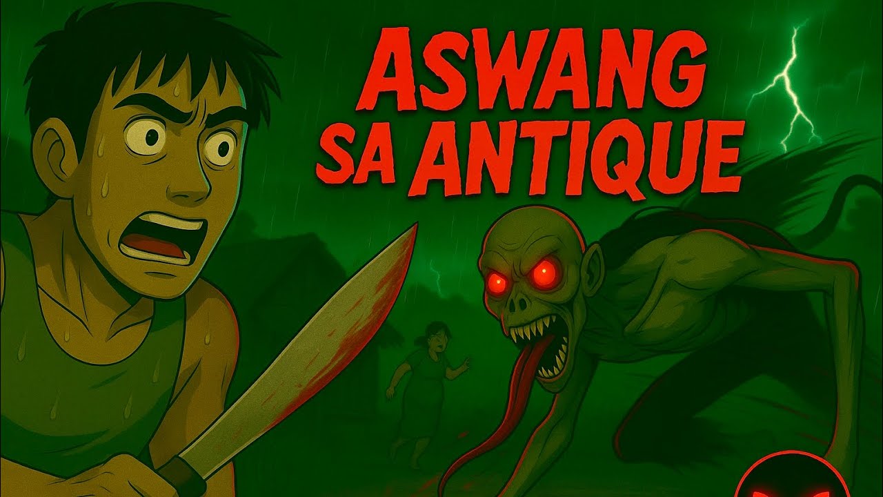 Aswang sa Baryo ng Antique | Tagalog Animated Horror Story 