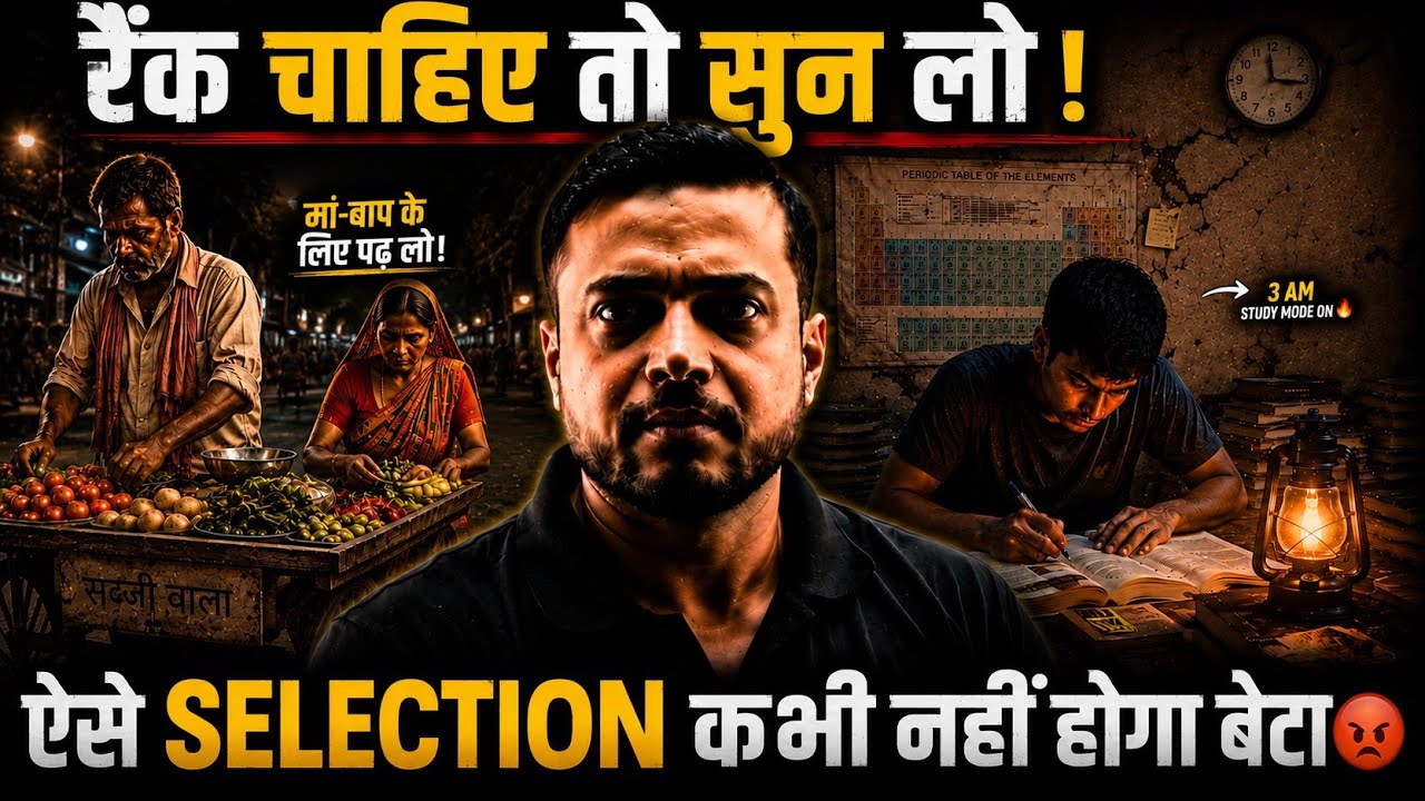 If You Want a Rank, Listen Up 🔥 This Is NOT How You&rsquo;ll Get Selected, Kid 😡 JEE/NEET Motivation 📚🙏
