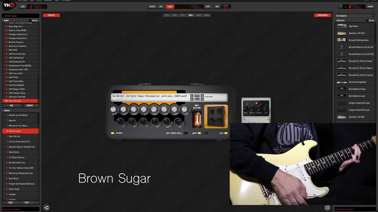 Vocs 30 Heritage HW TH-U Rig Library preset walkthrough