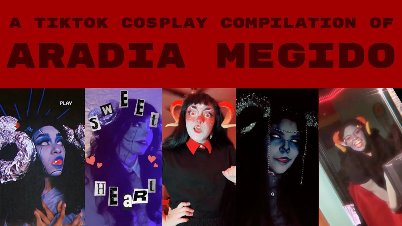 Aradia Megido 👻 Homestuck Cosplay Tiktok Compilation