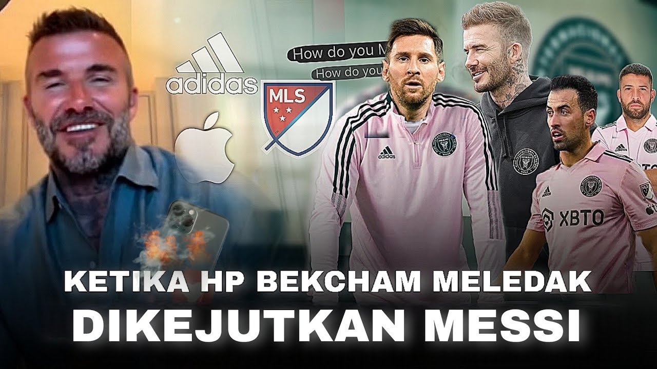MULAI BERLATIH !!! David Beckham Akhirnya Menjelaskan, Dampak yang Terjadi dari Messi Sekarang