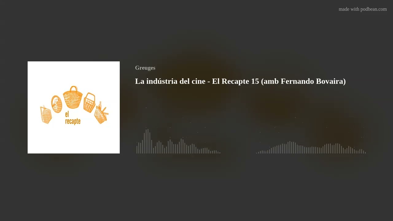 La indústria del cine  - El Recapte 15 (amb Fernando Bovaira)