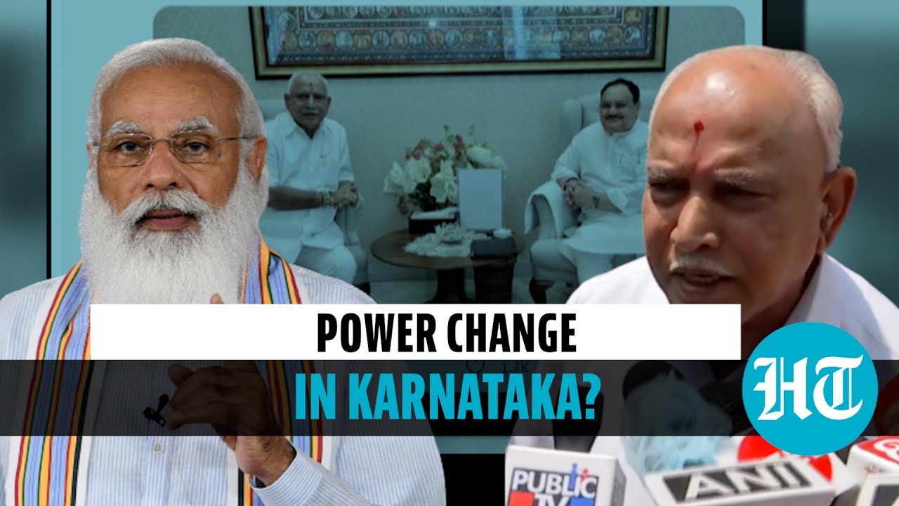 Amid resignation rumours, Karnataka CM Yediyurappa meets PM Modi, JP Nadda