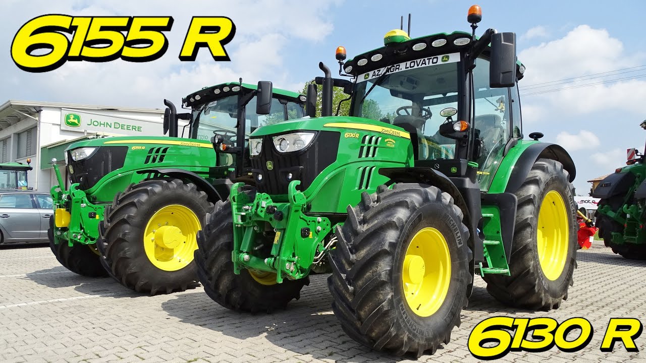 La Rubrica dell'Orticoltore | John Deere a confronto | 6155 R e 6130 R