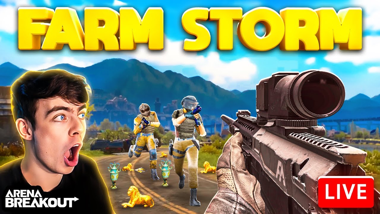 SOLO LEGEND PLAYS FARM STORM in Arena Breakout...