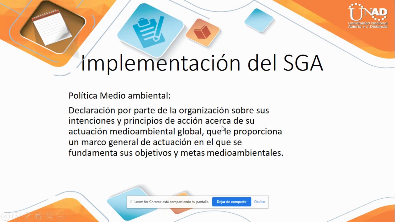 Implementaci&oacute;n de un SGA