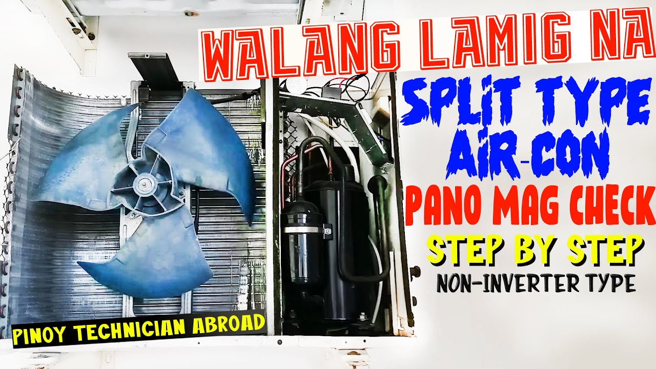 Checking ng Condensing Unit Hindi Umaandar ang Compressor | Step by Step Tutorial
