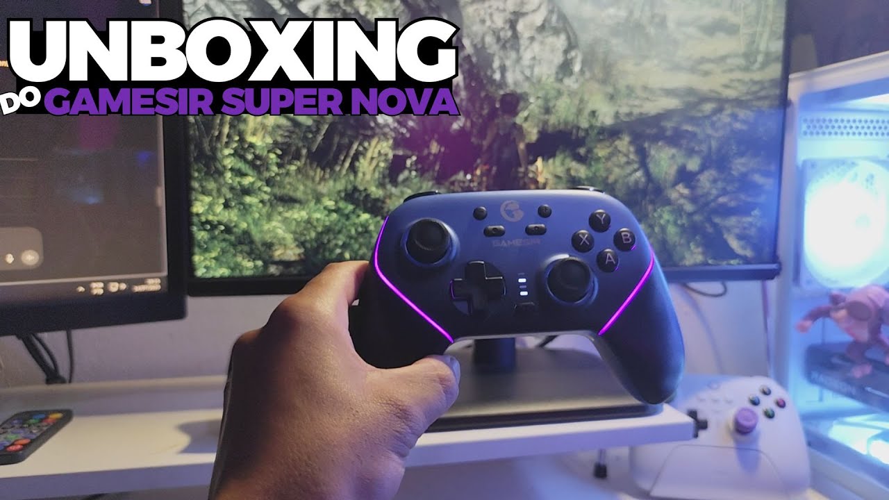 💡 Controle GameSir Super Nova VALE A PENA? Unboxing + Teste completo!