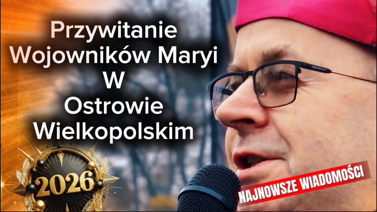 Powitanie Wojowników Maryi w Ostrowie Wielkopolskim #projektloft #wojownicymaryi #kościół #polska 