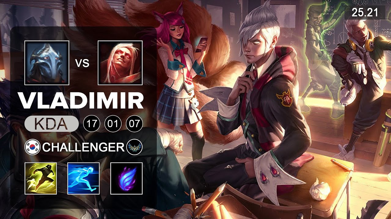 Vladimir vs Viktor Mid - KR Challenger - Patch 25.21 Season 15