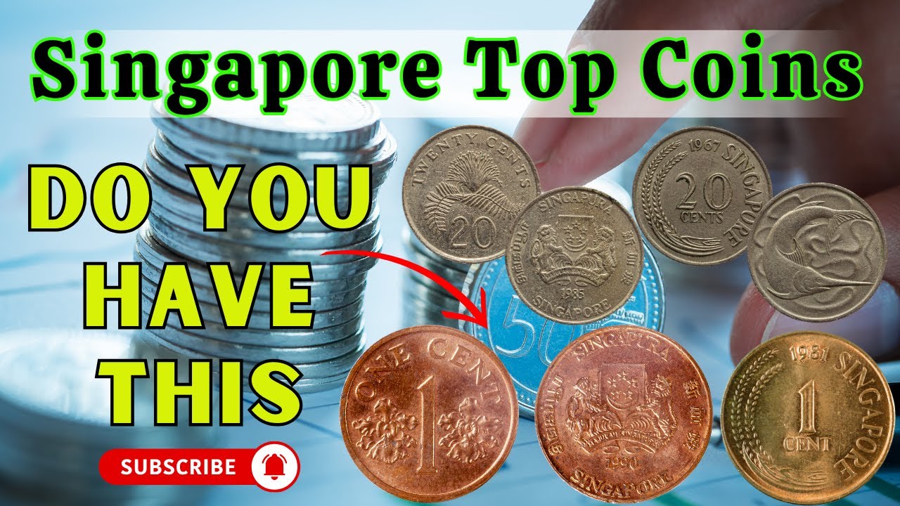 10 ULTRA RARE Singapore Coins Worth A Lot Of Money Singapore top Coins #coin #singapore