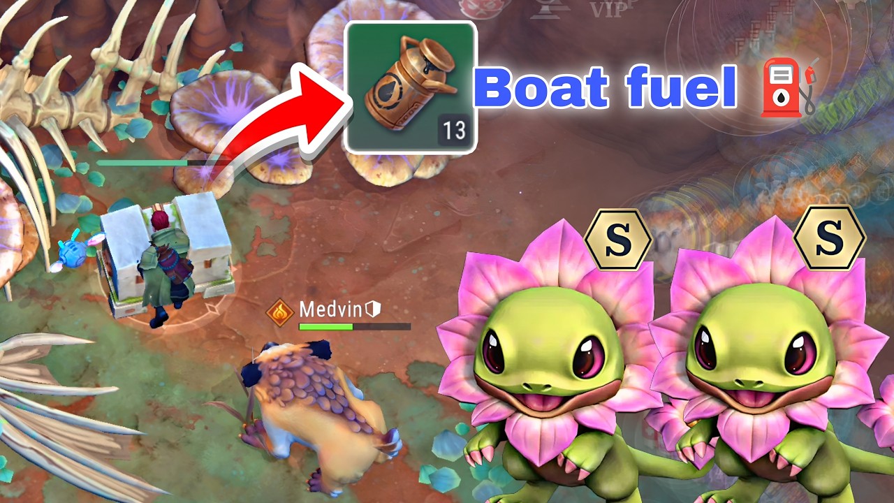 Collect Refined Boat Fuel ⛽ | Catch 2 BudBud S-rank Amikin.