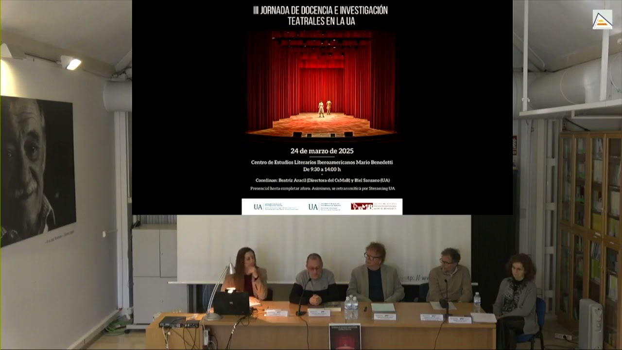 Conf. Juan Antonio Ríos (Dpto. Lit Española, Lingüística General y Teoría de la Lit. UA) (24/03/25)