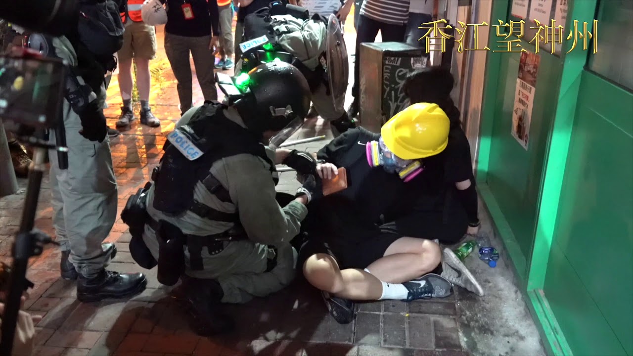 激戰831 警方灣仔清場後拘捕多人都是女示威者（高清重溫）