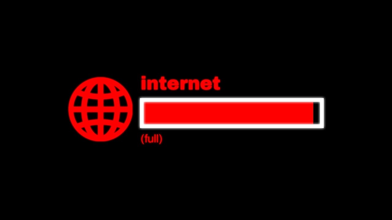 Internet jest prawie pełny